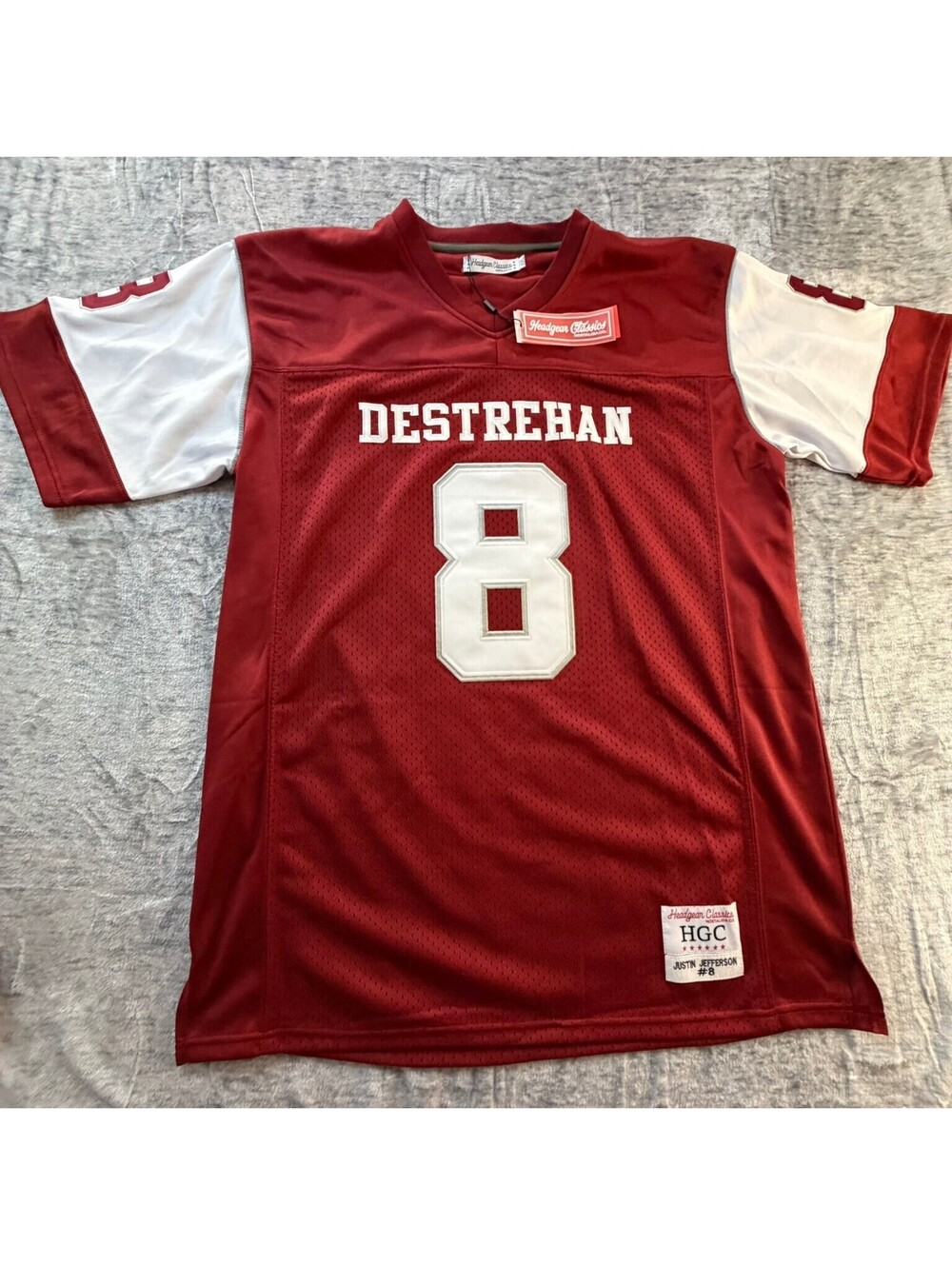Headgear Classics Justin Jefferson Football Jersey #8 Size 2XL High School